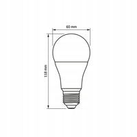 Żarówka LED 12W 1180lm 4000K E27 neutralna