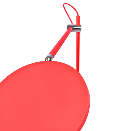 Lampka biurkowa LED 20W czerwona ściemnialna