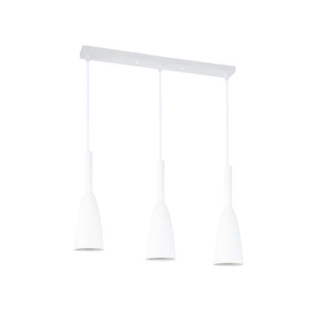 Lampa wisząca Solin 3 biała 3xE27
