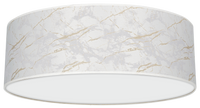Milagro - Lampa sufitowa SENSO White/Gold 3xE27 Ø60cm
