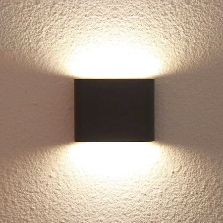 Kinkiet Sapri czarny LED 4000K
