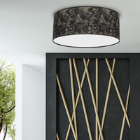 Milagro - Lampa Sufitowa SATINO GOLD 2xE27 Ø40cm