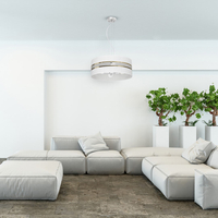 Milagro - Lampa Wisząca ULTIMO WHITE 3xE27