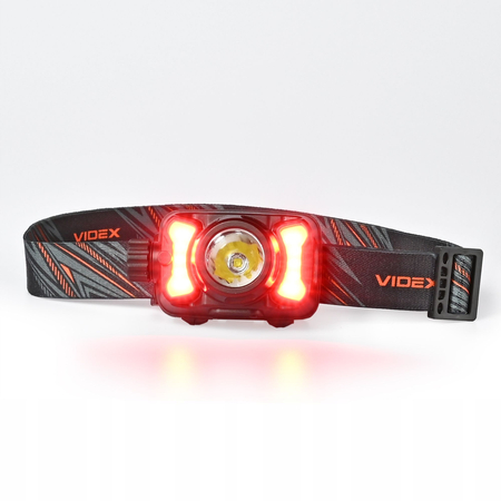 Latarka Czołowa Videx LED Akumulatorowa Czołówka 700 Lumenów USB C 5000K