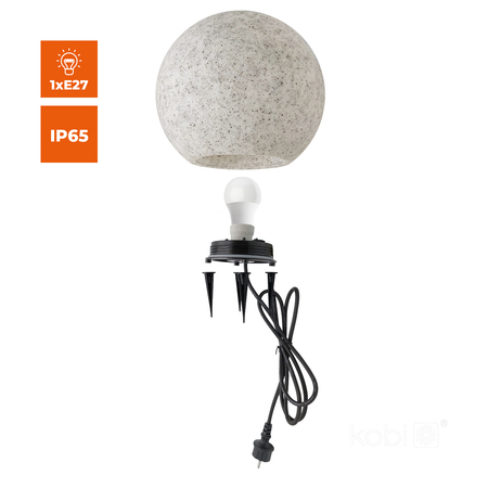 Lampa ogrodowa GARDEN BALL L 1xE27 IP65 Kobi
