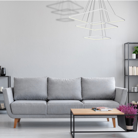 Milagro - LAMPA WISZĄCA NIX WHITE 117W LED
