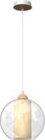 Milagro - Lampa wisząca TELA 1xE27 fi25