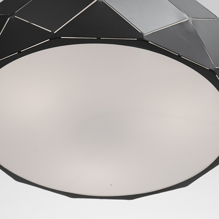 Lampa wisząca Reus czarna 3xE27