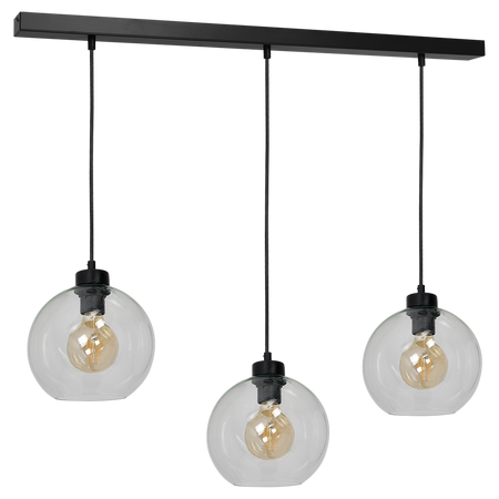 Milagro - Lampa wisząca SOFIA CLEAR 3xE27