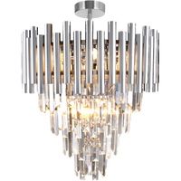 Milagro - Lampa sufitowa MADISON CHROME 9xE14