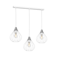 Milagro - Lampa wisząca KANE WHITE 3xE27