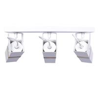 Milagro - Lampa sufitowa VIDAR WHITE 3xGU10
