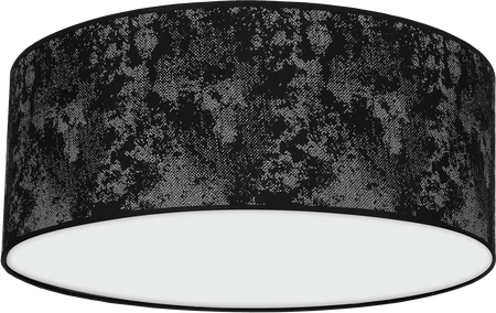 Milagro - Lampa Sufitowa SATINO SILVER 2xE27 Ø40cm