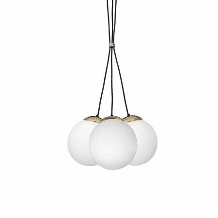 Lampa wisząca SPARTA BLACK / GOLD 3xE14