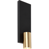 Milagro - GENESIS WALL BLACK GOLD 1xGU10