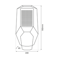 Eko-Light - Latarnia Solarna Kobra 200W 6500K