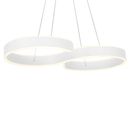 Milagro - Lampa wisząca INFINITY WHITE 60W LED