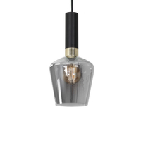 Milagro - Lampa wisząca ROMA BLACK 1xE27