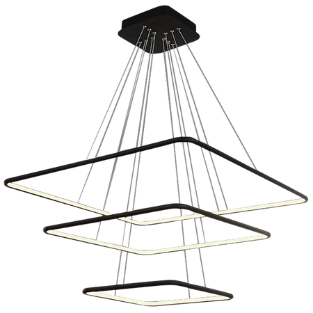 Milagro - LAMPA WISZĄCA NIX BLACK 117W LED
