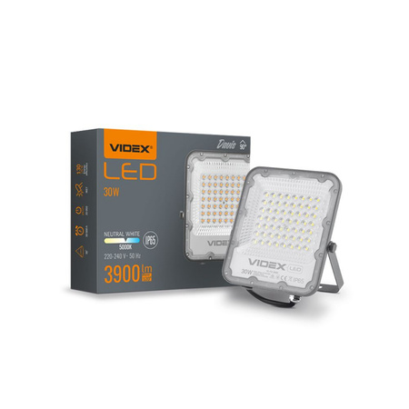 LED Floodlight VIDEX-FLOOD-LED-DAVIS-30W-NW