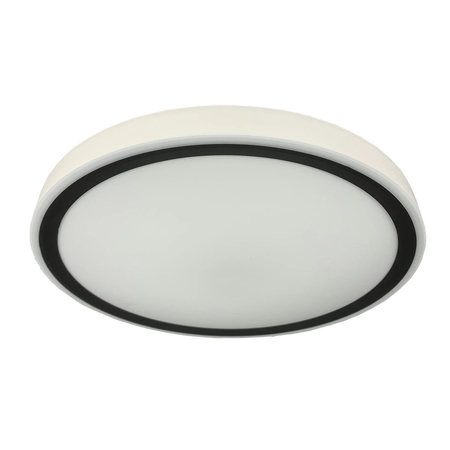 Plafon Vegas 40 cm czarny LED 4000K