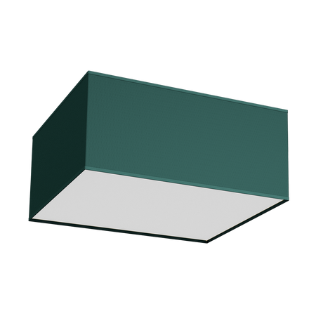 Milagro - Lampa sufitowa VERDE GREEN kwadrat 2xE27