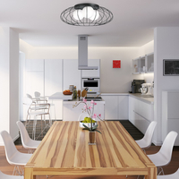 Milagro - Lampa Sufitowa KRONOS BLACK 3xE14