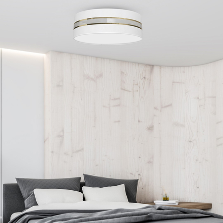 Milagro - Lampa Sufitowa ULTIMO WHITE 3xE27 Ø60cm