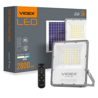 Naświetlacz LED z panelem solarnym 100W + pilot VLE-FSO-1005