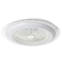 Milagro - Plafoniera LED ZONDA WHITE 48W z wentylatorem
