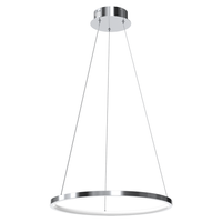 Milagro - Lampa wisząca ROTONDA CHROME 27W LED