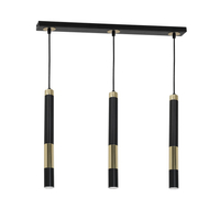 Milagro - Lampa wisząca DALLAS GOLD 3x miniGU10