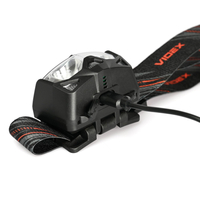 Latarka czołowa LED czujnik ruchu 2x5W 500lm IP65