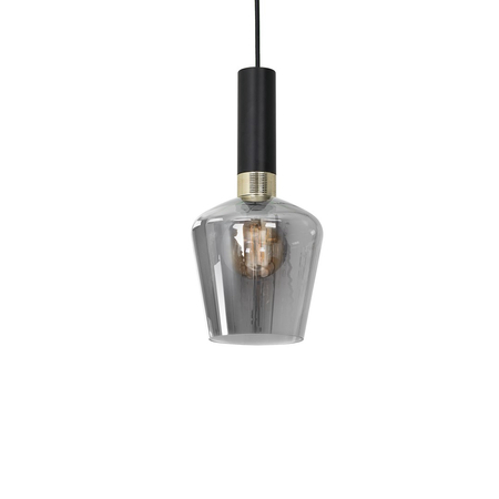 Milagro - Lampa wisząca ROMA BLACK 1xE27