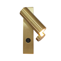 Kinkiet Miri złoty LED