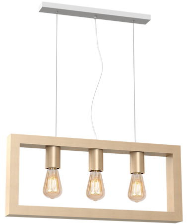 Milagro - Lampa wisząca MACK 3xE27