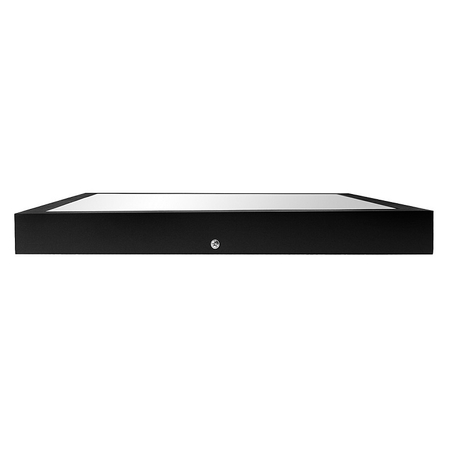 Panel led natynkowy 40x40cm czarny 36w 3000K