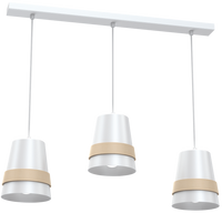 Milagro - Lampa wisząca VENEZIA WHITE 3xE27
