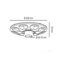 Oprawa parkowa Solar LED LUVIA 15W 4000K IP54 LED2B