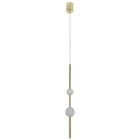 Lampa wisząca Vaku złota LED 4000K