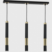 Milagro - Lampa wisząca DALLAS GOLD 3x miniGU10