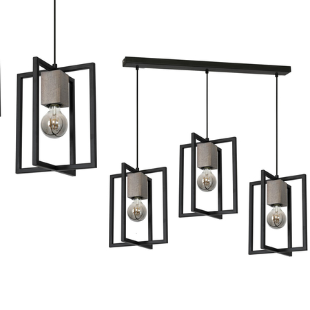 Milagro - Lampa Wisząca Ralph 3xE27
