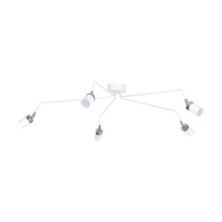 Milagro - Lampa sufitowa JOKER WHITE/CHROME 5xGU10