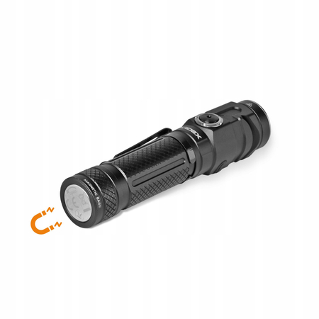Latarka LED Videx 1000 Lumenów, Barwa 5000K, USB C, IP66, Wielofunkcyjna