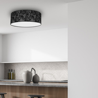 Milagro - Lampa Sufitowa SATINO SILVER 3xE27  Ø50cm