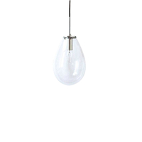 Lampa wisząca Fondi czarna 1xE14