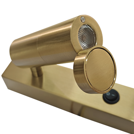 Kinkiet Miri złoty LED