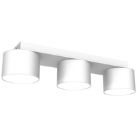 Milagro - Lampa sufitowa DIXIE White  3xGX53