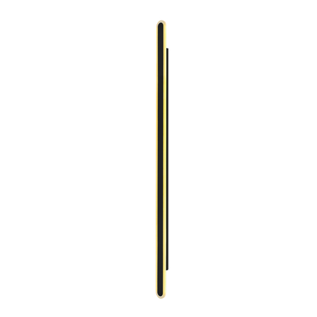 STICK lampa ścienna zewnetrzna L-180 czarny 60W  klosz opal IP65