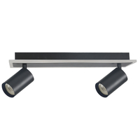 Spot Parma 2 czarny 2xGU10 LED CCT